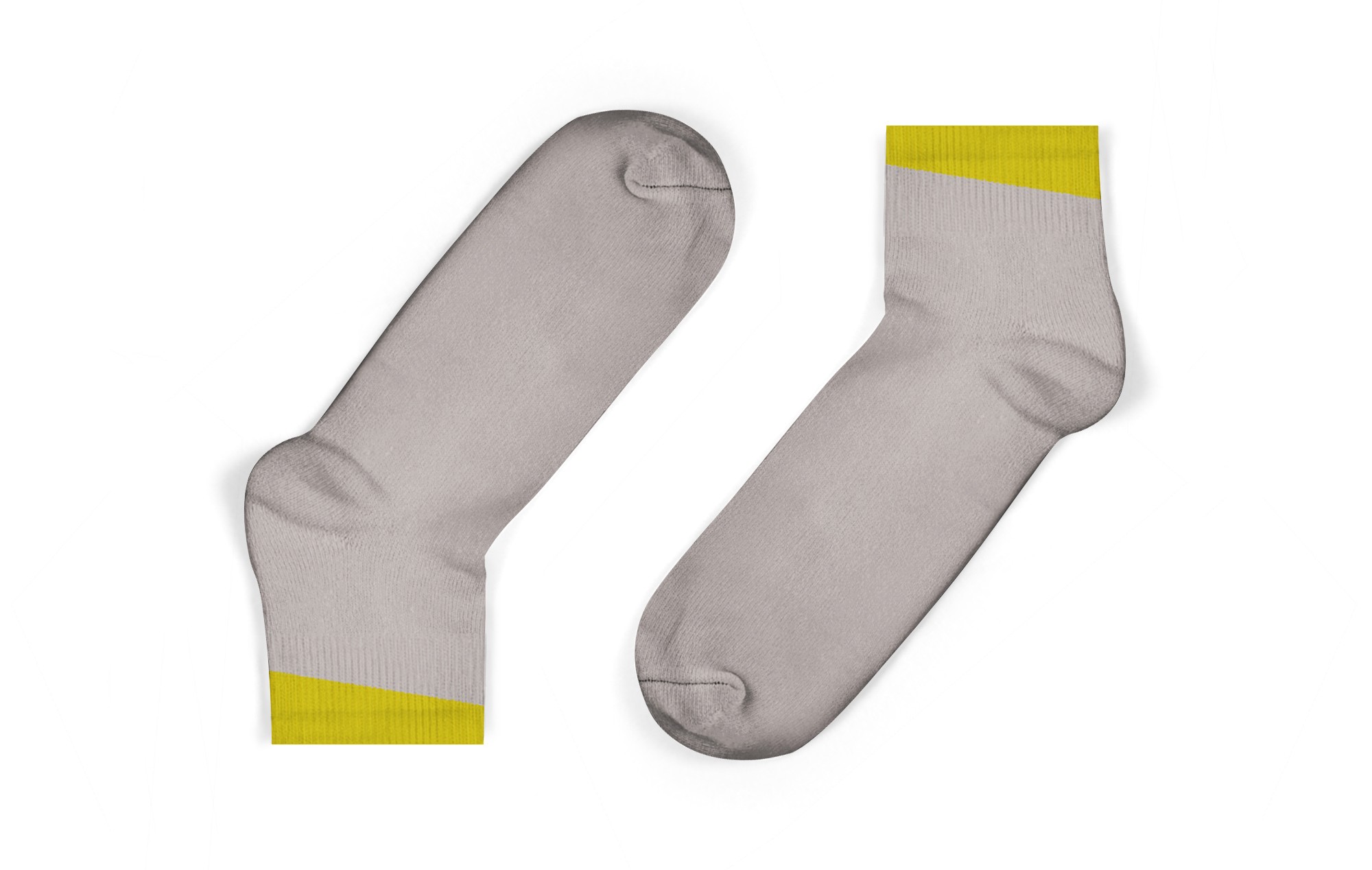 grey cotton kids socks