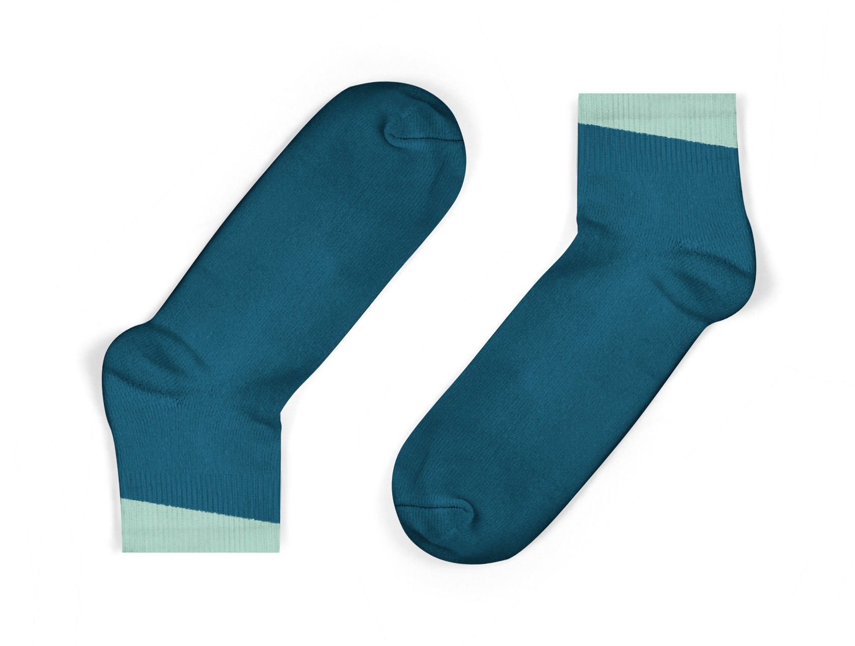 kids ankle socks in blue