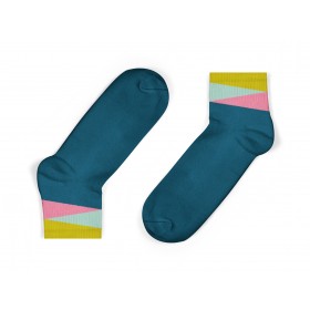 LEGION BLUE GEOM ANKLE SOCKS