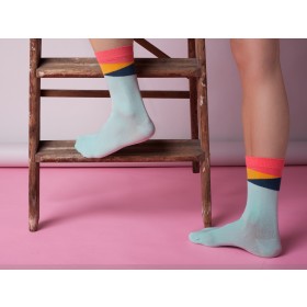 MINT GEOM ANKLE SOCKS