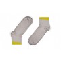 grey organic cotton ankle socks