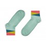 organic cotton socks in mint