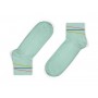 organic cotton ankle socks in mint