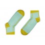 mustard stripe cotton socks